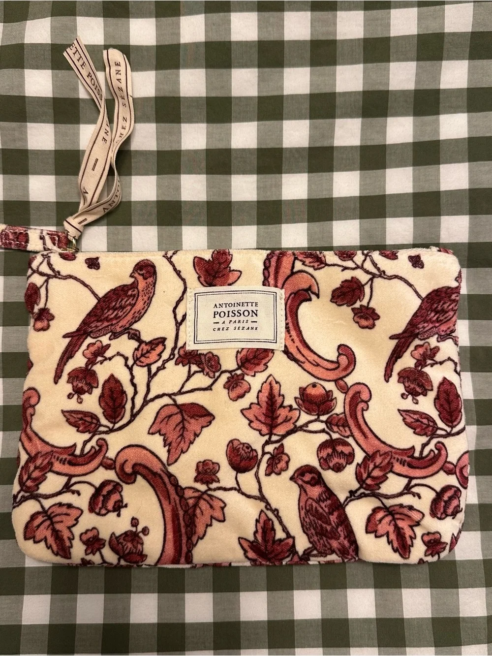 NWOT Sezane x Antoinette Poisson Pouch